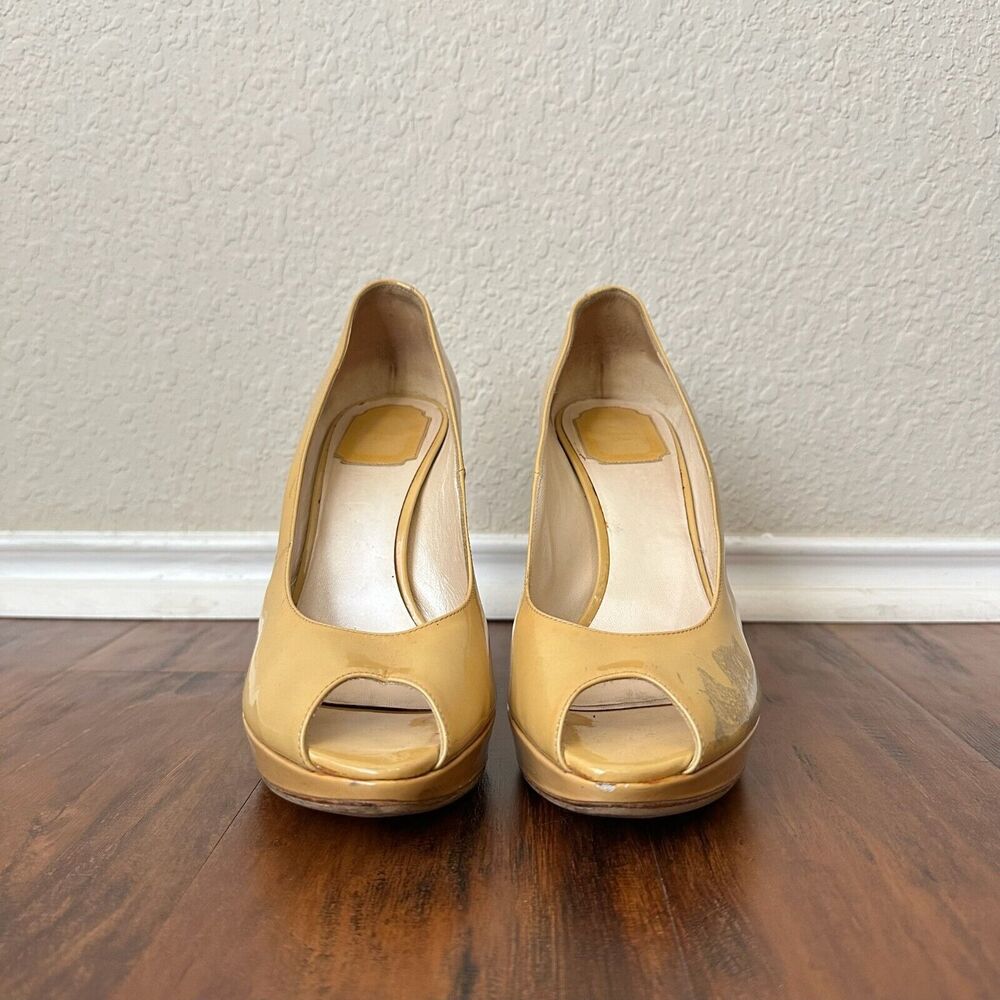 CHRISTIAN DIOR Miss Dior Pump Heels 10.5 CM in Beige Clair *FLAW* - Picture 2 of 14